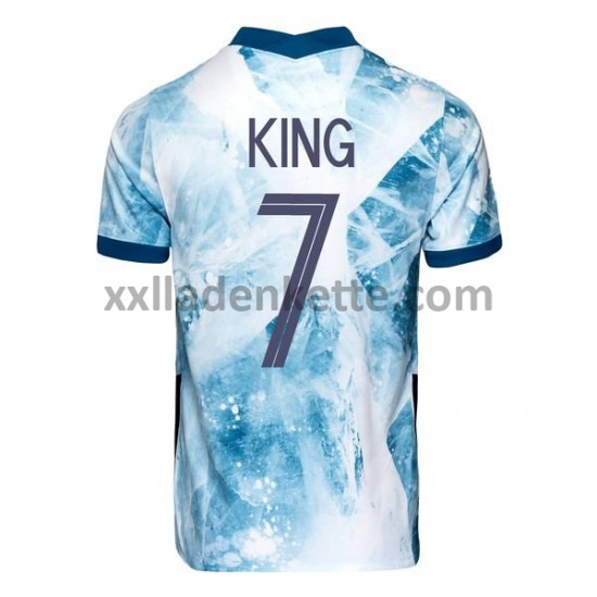 Fußballtrikot Norwegen Joshua King 7 Auswärts 2020-2021 Kurzarm