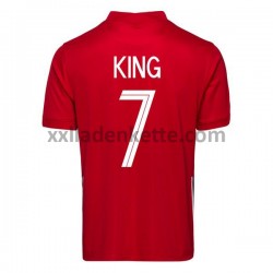 Fußballtrikot Norwegen Joshua King 7 Heim 2020-2021 Kurzarm