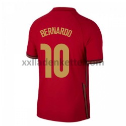 Fußballtrikot Portugal Bernardo Silva 10 Heim EURO 2020 Kurzarm