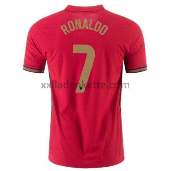 Fußballtrikot Portugal Cristiano Ronaldo 7 Heim EURO 2020 Kurzarm