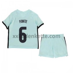 Fußballtrikot Portugal Jose Fonte 6 Kinder Auswärts EURO 2020 Kurzarm