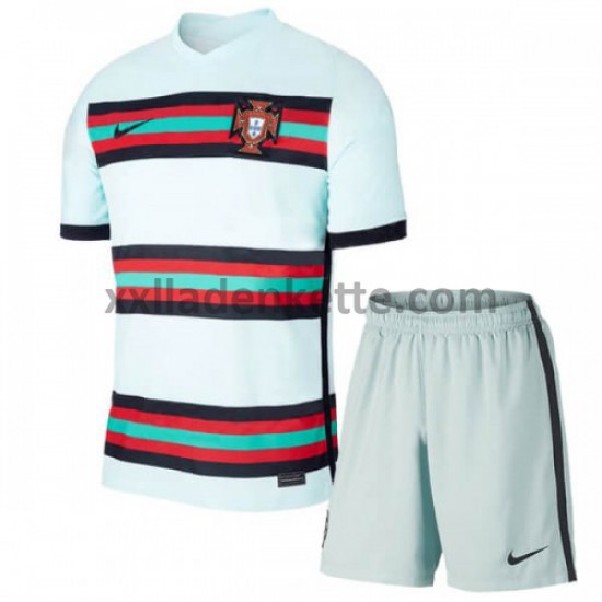 Fußballtrikot Portugal Kinder Auswärts EURO 2020 Kurzarm