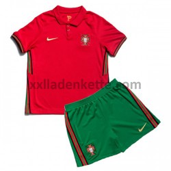 Fußballtrikot Portugal Kinder Heim EURO 2020 Kurzarm