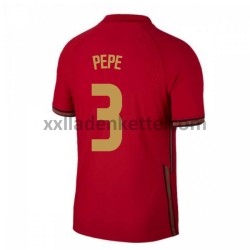 Fußballtrikot Portugal Pepe 3 Heim EURO 2020 Kurzarm