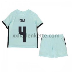 Fußballtrikot Portugal Ruben Dias 4 Kinder Auswärts EURO 2020 Kurzarm