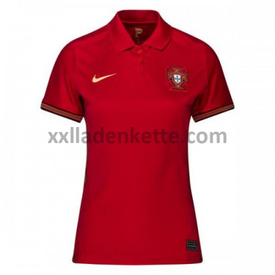 Fußballtrikot Portugal Dame Heim EURO 2020 Kurzarm
