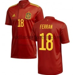 Fußballtrikot Spanien Ferran 18 Heim EURO 2020 Kurzarm