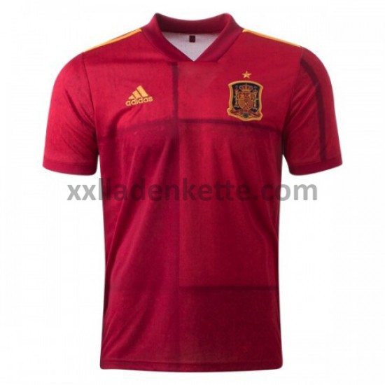 Fußballtrikot Spanien Heim EURO 2020 Kurzarm