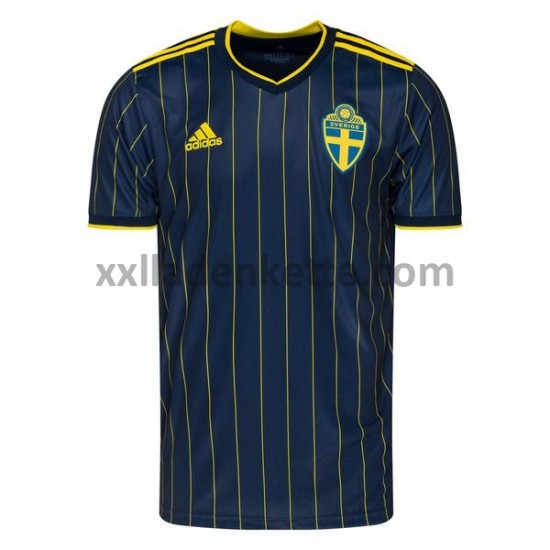 Fußballtrikot Schweden Auswärts EURO 2020 Kurzarm