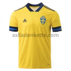 Fußballtrikot Schweden Heim EURO 2020 Kurzarm