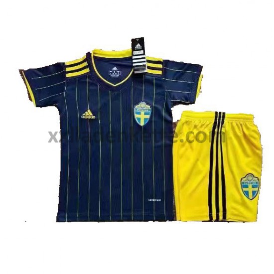 Fußballtrikot Schweden Kinder Auswärts EURO 2020 Kurzarm