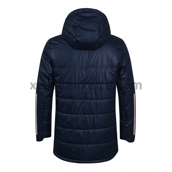 Arsenal Herren Fußball Daunenjacke Dunkelblau