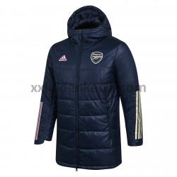 Arsenal Herren Fußball Daunenjacke Dunkelblau