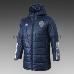 Boca Juniors Herren Fußball Daunenjacke Dunkelblau