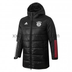 FC Bayern München Herren Fußball Daunenjacke Schwarz