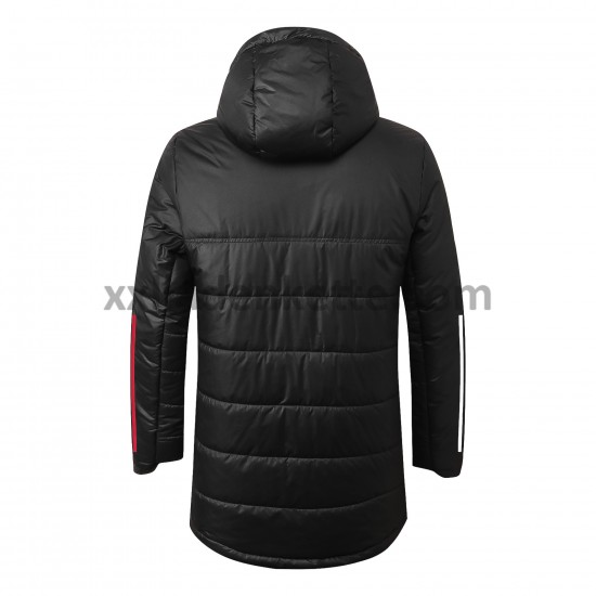 FC Bayern München Herren Fußball Daunenjacke Schwarz