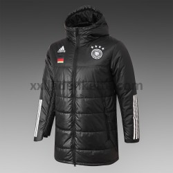 Deutschland Herren Fußball Daunenjacke Schwarz