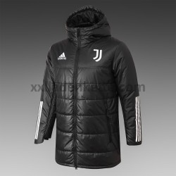 Juventus Turin Herren Fußball Daunenjacke Schwarz