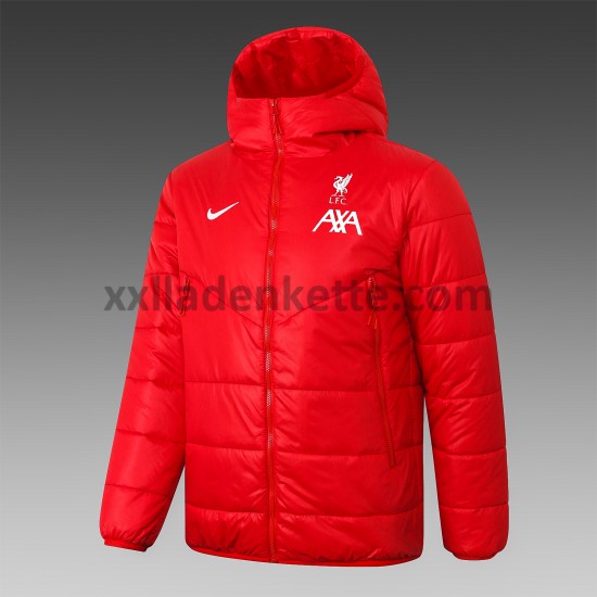 Liverpool Herren Fußball Daunenjacke Rot