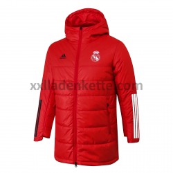 Real Madrid Herren Fußball Daunenjacke Rot