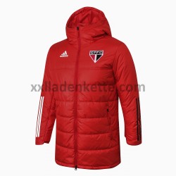 Sao Paulo Herren Fußball Daunenjacke Rot
