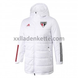 Sao Paulo Herren Fußball Daunenjacke Weiß