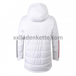 Sao Paulo Herren Fußball Daunenjacke Weiß