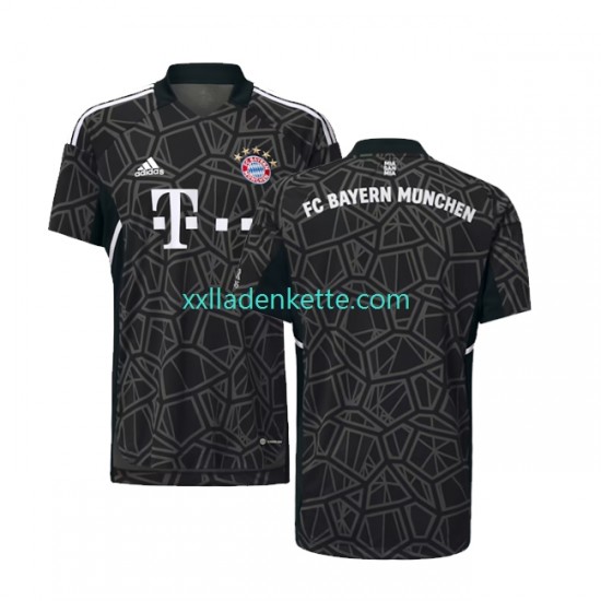 Fußballtrikot FC Bayern München Torwart Herren Auswärts 2022-2023 Kurzarm