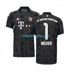 Fußballtrikot FC Bayern München Manuel Neuer 1 Torwart Herren Auswärts 2022-2023 Kurzarm