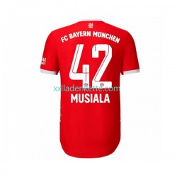 Fußballtrikot FC Bayern München Musiala 42 Herren Heim 2022-2023 Kurzarm