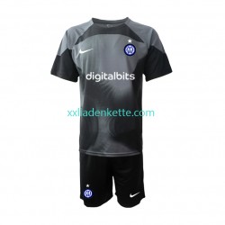 Fußballtrikot Inter Mailand Torwart Kinder Heim 2022-2023 Kurzarm