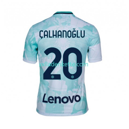 Fußballtrikot Inter Mailand Hakan Calhanoglu 20 Herren Auswärts 2022-2023 Kurzarm