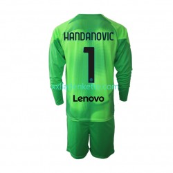 Fußballtrikot Inter Mailand Samir Handanovic 1 Torwart Kinder Ausweich 2022-2023 Langarm