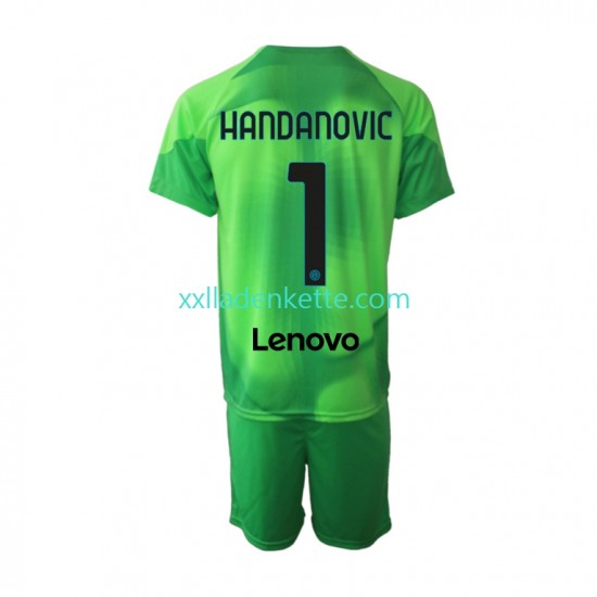 Fußballtrikot Inter Mailand Samir Handanovic 1 Torwart Kinder Ausweich 2022-2023 Kurzarm
