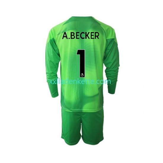 Fußballtrikot Liverpool A.Becker 1 Torwart Kinder Ausweich 2022-2023 Langarm