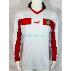 Fußballtrikot Marokko 1998 Retro Herren Auswärts Langarm