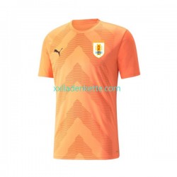 Fußballtrikot Uruguay Torwart Herren Auswärts World Cup 2022 Kurzarm