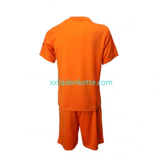 Fußballtrikot Uruguay Torwart Kinder Auswärts World Cup 2022 Kurzarm