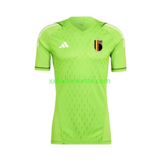 Fußballtrikot Belgien Torwart Herren Heim 2021-2022 Kurzarm