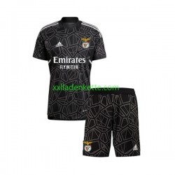 Fußballtrikot Benfica Torwart Kinder Auswärts 2022-2023 Kurzarm