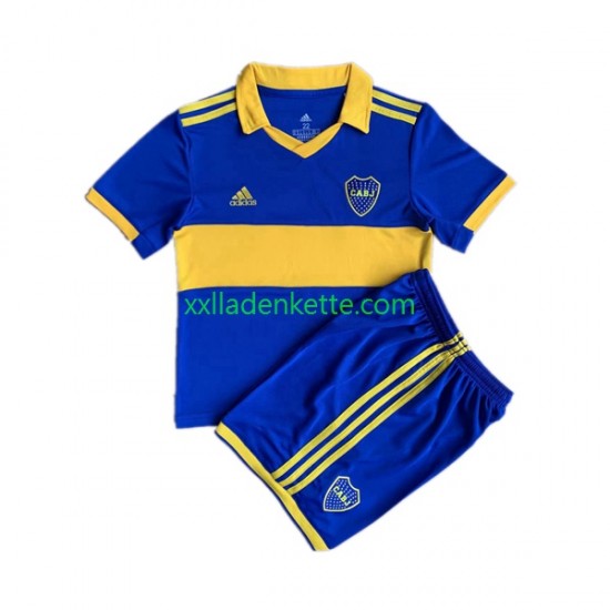 Fußballtrikot Boca Juniors Kinder Heim 2022-2023 Kurzarm