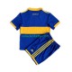 Fußballtrikot Boca Juniors Kinder Heim 2022-2023 Kurzarm