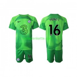 Fußballtrikot Chelsea Edouard Mendy 16 Torwart Kinder Ausweich 2022-2023 Kurzarm
