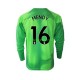 Fußballtrikot Chelsea Edouard Mendy 16 Torwart Herren Ausweich 2022-2023 Langarm