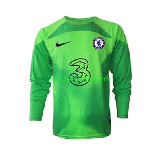 Fußballtrikot Chelsea Edouard Mendy 16 Torwart Herren Ausweich 2022-2023 Langarm