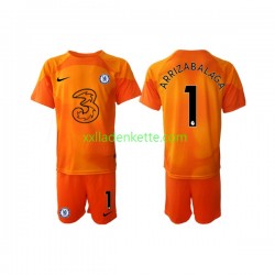 Fußballtrikot Chelsea Kepa Arrizabalaga 1 Torwart Kinder Heim 2022-2023 Kurzarm