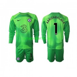 Fußballtrikot Chelsea Kepa Arrizabalaga 1 Torwart Kinder Ausweich 2022-2023 Langarm