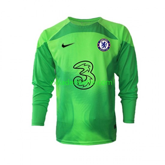 Fußballtrikot Chelsea Kepa Arrizabalaga 1 Torwart Herren Ausweich 2022-2023 Langarm