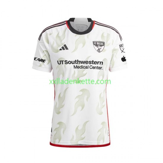 Fußballtrikot FC Dallas 2023-2024 Herren Auswärts Kurzarm