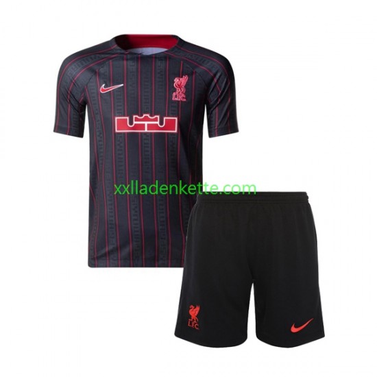 Fußballtrikot Liverpool x LeBron James Kinder Heim 2022-2023 Kurzarm